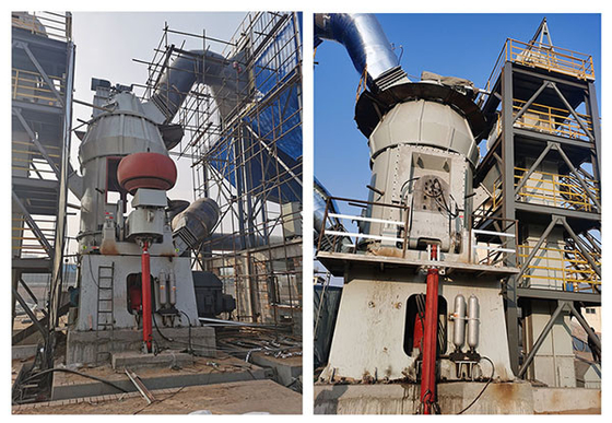 PLC Pulverized Coal Wapień Vertical Mill Mining Machinery Plant