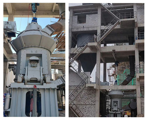 85T / H-730T / H HVM Pionowy młyn surowcowy VRM Cement Grinding System