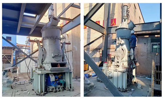 HVM Vertical Raw Mill w cementowni Niskie zużycie energii 800kw