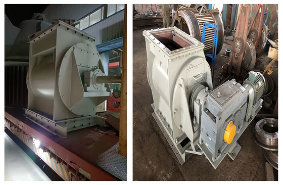 Podajnik obrotowy VRM Air Lock Feeder w cementowni 15kW 1460r/min