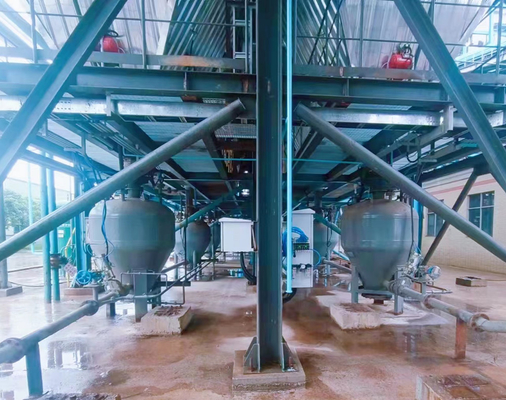 Pumpy do zbiorników pneumatycznych do rozpuszczania cementu